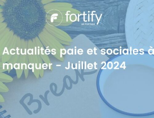 Les actualités RH de Juillet 2024