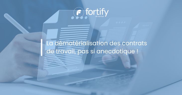 Dématérialisation des contrats de travail