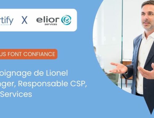 Témoignage de Lionel Granger, Responsable CSP, Elior Services