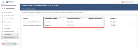 My Silae gestion des absences