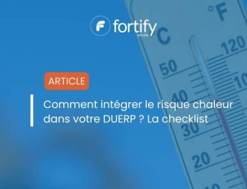 Comment intégrer le risque chaleur dans votre DUERP ? La checklist