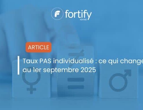 Taux PAS individualisé : ce qui change au 1er septembre 2025