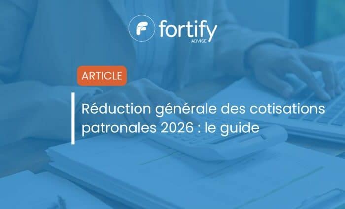 Réduction générale des cotisations patronales 2026