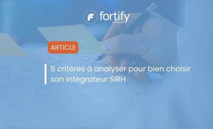 Choisir son intégrateur SIRH