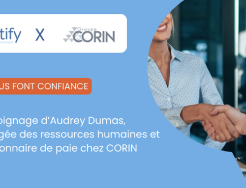 Témoignage d’Audrey Dumas, chargée RH et gestionnaire de paie chez CORIN